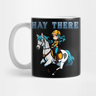 Hay There I Equestrian Pony Horse Lover Mug